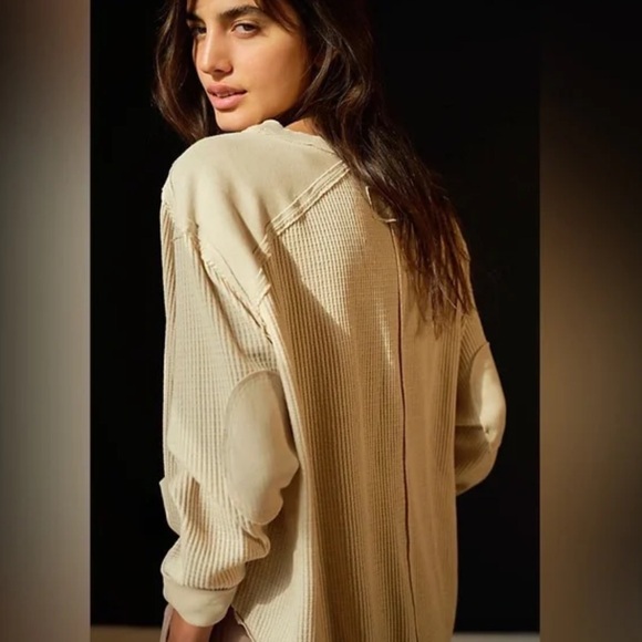 Free People We The Free Owen Thermal Long Sleeve Top - Picture 4 of 13